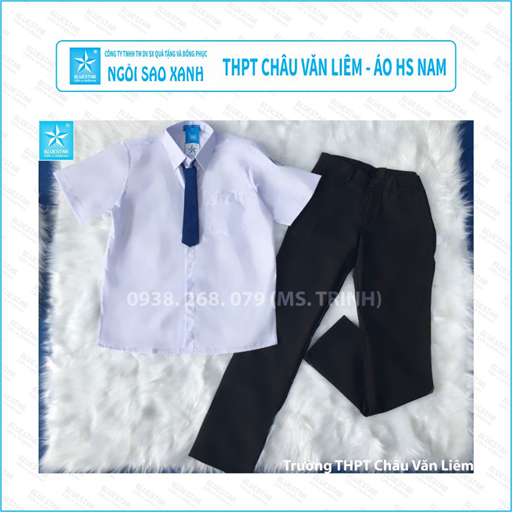 ÁO HS NAM - THPT CHÂU VĂN LIÊM